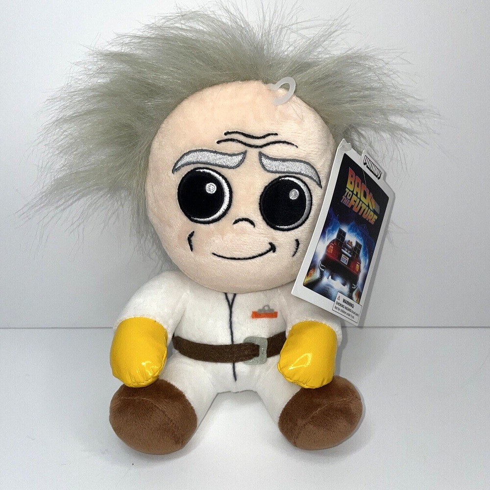 Back to the Future Doc Brown 8" Phunny Plush Figure